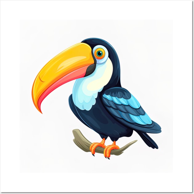 Toucan Wall Art by ComicsFactory